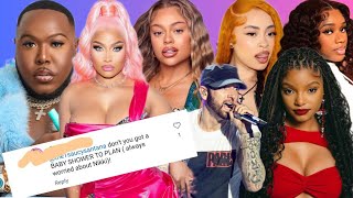 ‼️Saucy Santana DR🅰️GGED for SHADING Nicki Minaj Latto awarded by TI Halle Bailey song amp Ice Spice [upl. by Darelle]