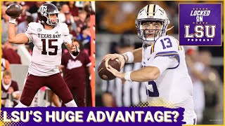 LSUs HUGE QB Advantage Over Texas AampM  LSU Tigers Recruiting Flip Candidates [upl. by Croom]