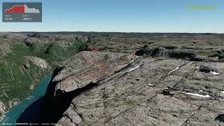 Hike to Kjerag in 3D in the Lysefjord to see the worldfamous boulder Kjeragbolten [upl. by Loginov]