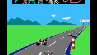 NES Game F1 Race 1984 Nintendo [upl. by Alia]