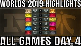 Worlds 2019 Day 4 Highlights ALL GAMES Group Stage [upl. by Audras]