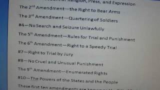 Amendments to the Constitution Song [upl. by Emmalynn]