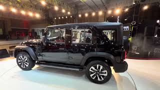 Mahindra Thar Roxx 5 Door Black Colour Interior Sunroof Music Walkaround Review [upl. by Bodnar789]