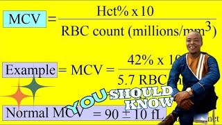 CALCULATION OF HAEMATOLOGICAL INDICES Haematology [upl. by Vallonia555]