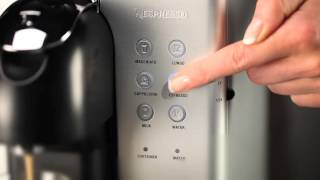 Nespresso Lattissima How To  Cup Size Programming [upl. by Esimorp220]