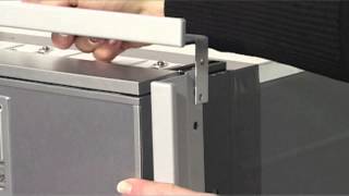 How to install a flush mounting flange on a Cruise Elegance fridge [upl. by Hasty]