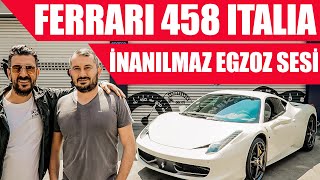 İnanılmaz Egzoz Sesi  Ferrari 458 Italia [upl. by Ellerd]