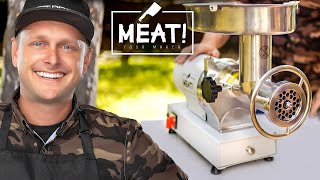 Unboxing the New Meat Your Maker 1 HP DUAL Grind Grinder 22 [upl. by Macmullin37]