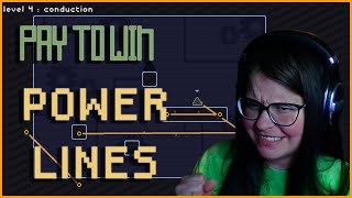 What a Challenge  Pay To Win Power Lines  Itchio Indie Game [upl. by Chainey]