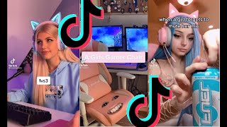 Gamer Girl Tiktok Compilations pt1 [upl. by Kcarb]