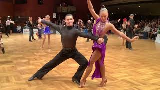 WDSF 2022  GOC Stuttgart  Grand Slam Latin  RUMBA  Ionescu amp Ilco [upl. by Bonar]