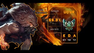 League of legends  Invite dhonneur Serpussx123 quotUdyr Junglequot [upl. by Pall183]