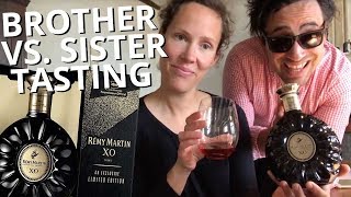 Brother vs Sister review Cognac Rémy Martins XO Cannes Edition vlog 1 [upl. by Leviralc]