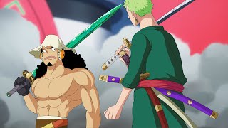 Zoros reaction after Usopp creates a new weapon that surpasses his sword in One Piece [upl. by Marybella950]