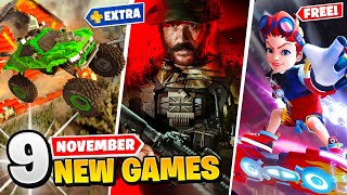 9 New Games November 3 FREE GAMES [upl. by Lleryd]