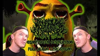 THE OGRE PACKET SLAMMERS  GIANT GREEN DESTRUCTION  FULL ALBUM LIVE STREAM [upl. by Shaughn]