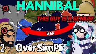 HANNIBAL IS A GENIUS  OverSimplified React The Second Punic War [upl. by Scribner]