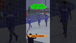 Lençois x FIB Futsal 8a Final Liga Paulista [upl. by Enelyam612]