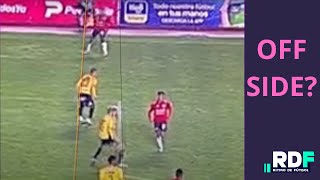 Insólito Qué pasó con el VAR Mira cómo anuló el gol del empate de Wilstermann vs The Strongest [upl. by Cone937]