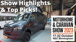 Our favourites from the 2023 Motorhome and Caravan Show  NEC [upl. by Lars]