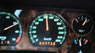 Jaguar XJS V12 60150 kmhod second gear [upl. by Kenon]