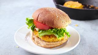 Buffalo Chickpea Quinoa Burgers [upl. by Noeruat]