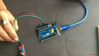 Arduino with Sound Sensor and LED Tutorial [upl. by Esilahc761]