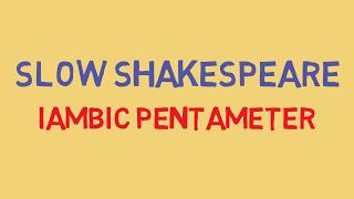 What is Iambic Pentameter [upl. by Cimah86]