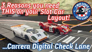 Carrera Digital Check Lane 3 reasons you need THIS on your Slot Car Layout [upl. by Mcmahon]