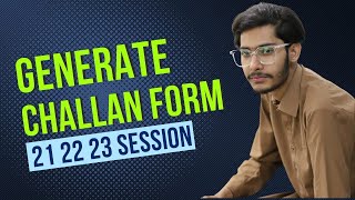 How to generate FEE CHALLAN FORM 2024 IUET TAXILA I PAKISTANI GOVERNMENT UNIVERSITY I [upl. by Maurice210]