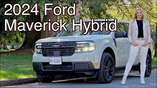 2024 Ford Maverick Hybrid review  Still the one to beat [upl. by Tonya860]