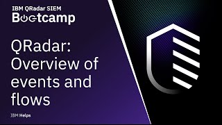 QRadar Overview of events and flows [upl. by Kalie]