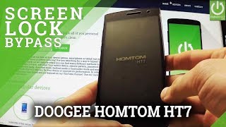 Hard Reset DOOGEE HomTom HT7  Bypass Pattern  Delete Data [upl. by Collar]