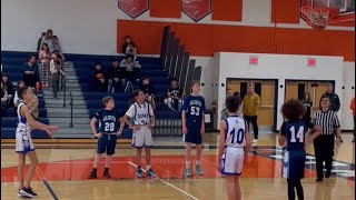 Game 1  D1 Travel 6th Grade  January 7 2024 🏀 [upl. by Diandre]