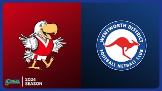 Robinvale Euston v Wentworth Round 9 Season 2024  Sunraysia Football Netball League [upl. by Myk]