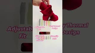 Stay On Baby Booties in Red Velvet baby gift babygirl babyboots newmum motherhood parenting [upl. by Teeter]