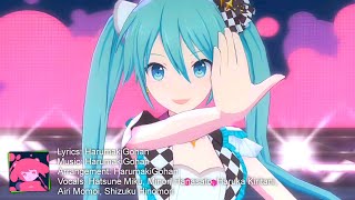 3D MV MORE MORE JUMP  Melty Land Nightmare Full HD 1080p60  Hatsune Miku Colorful Stage [upl. by Tunnell]