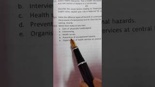 Prevention of Occupational Hazards Short Notes Community occupationalhazards preventionofhazards [upl. by Staford]