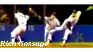 Rich Gossage quotbouncing swing of arms twist bodys shaft diagonallyquot Pitching Mechanics Slow Motion [upl. by Ythomit]