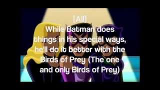 Birds of Prey Lyrics [upl. by Lian]