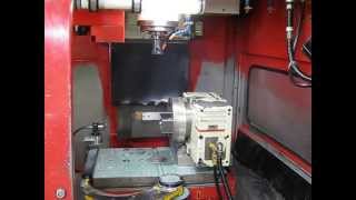 Matsuura Model RA1F 2  Pallet Vertical Machining Center with 4th Axis Rotary Indexer [upl. by Allisan]