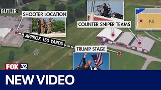 New video sheds light on attempted Donald Trump assassination [upl. by Nesilla965]