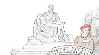 Michelangelo  Illustrating History [upl. by Turne]