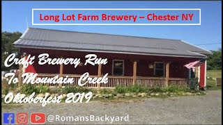 Long Lot Farm Brewery Brewery Run  Oktoberfest 2019 [upl. by Naillimixam]