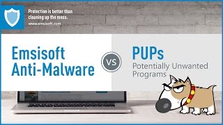 Emsisoft AntiMalware vs PUPs [upl. by Reinal]