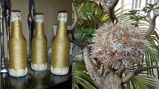 Diy Balls for Decoration amp Vas Bottle [upl. by Nnaesor57]