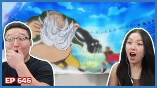 CONQUERORS HAKI LUFFY VS DON CHIN JAO  One Piece Episode 646 Couples Reaction amp Discussion [upl. by Risa755]