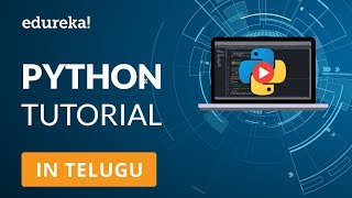 Python Tutorial For Beginners in Telugu  Python Programming Language Tutorial in Telugu  Edureka [upl. by Kinemod]