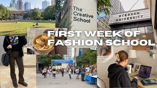 my first week of fashion school in toronto  vlog [upl. by Jeanie246]