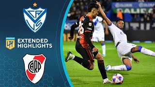 Vélez Sarsfield vs River Plate Extended Highlights  Argentina LPF  CBS Sports Golazo [upl. by Eenalem]